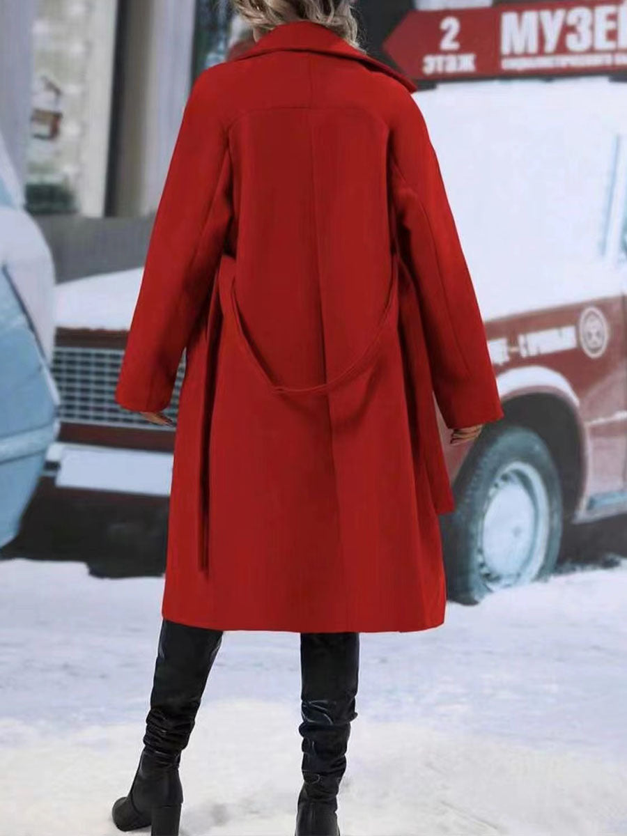 Trench-Coat Élégant – L’Intemporel du Style Féminin