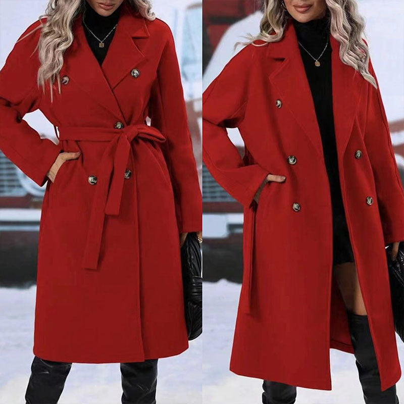 Trench-Coat Élégant – L’Intemporel du Style Féminin