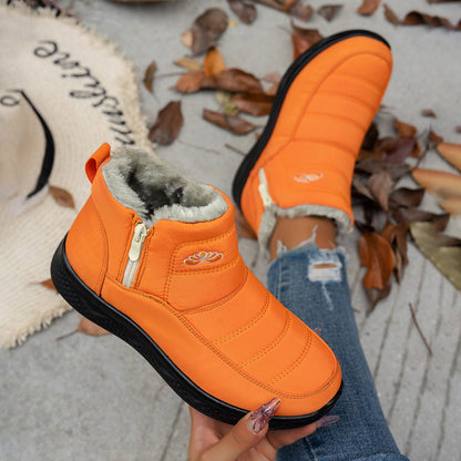 Bottines élégantes et chaudes avec semelle antidérapante pour femmes